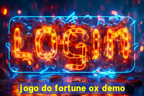 jogo do fortune ox demo